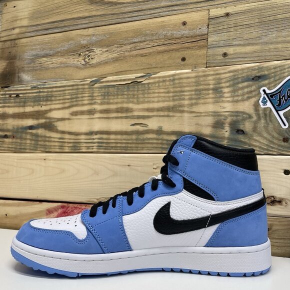 Air Jordan 1 Retro High Golf Athletic Sneakers Men’s Size 12 University Blue main image 6
